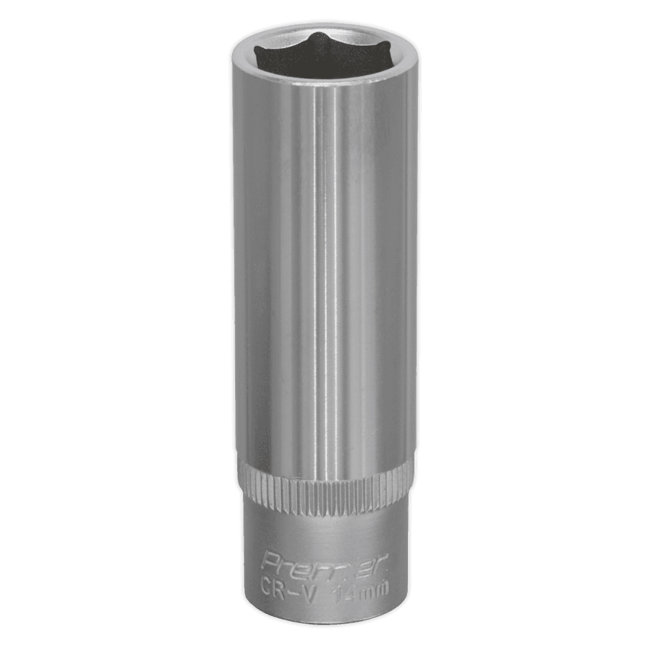 Sealey WallDrive Socket 14mm Deep 3/8"Sq Drive Model No-S3814D