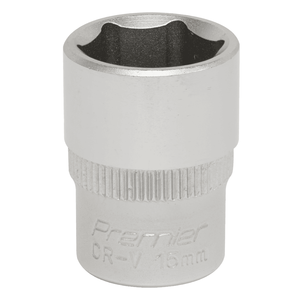 Sealey WallDrive Socket 15mm 3/8"Sq Drive Model No-S3815