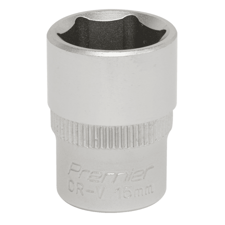 Sealey WallDrive Socket 15mm 3/8"Sq Drive Model No-S3815