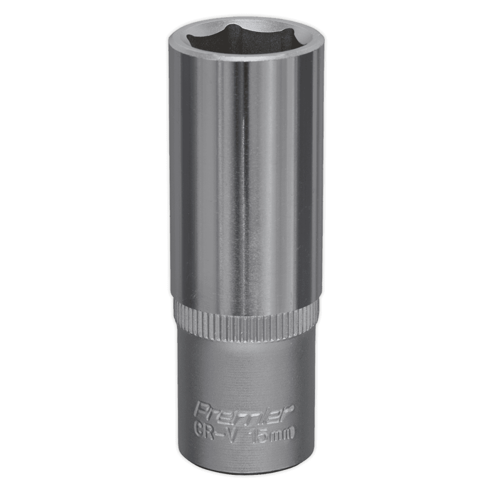 Sealey WallDrive Socket 15mm Deep 3/8"Sq Drive Model No-S3815D