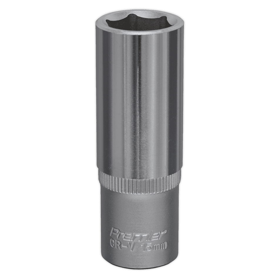 Sealey WallDrive Socket 15mm Deep 3/8"Sq Drive Model No-S3815D