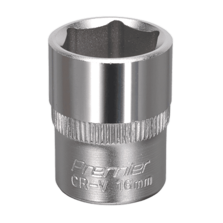 Sealey WallDrive Socket 16mm 3/8"Sq Drive Model No-S3816