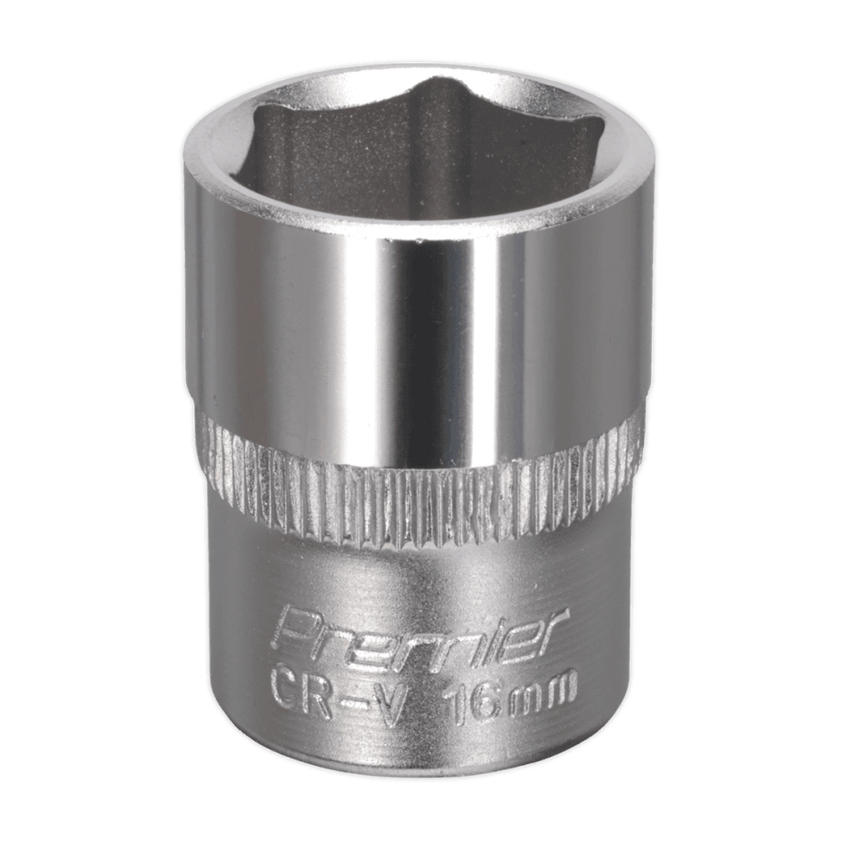 Sealey WallDrive Socket 16mm 3/8"Sq Drive Model No-S3816
