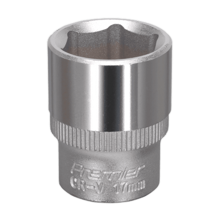 Sealey WallDrive Socket 17mm 3/8"Sq Drive Model No-S3817