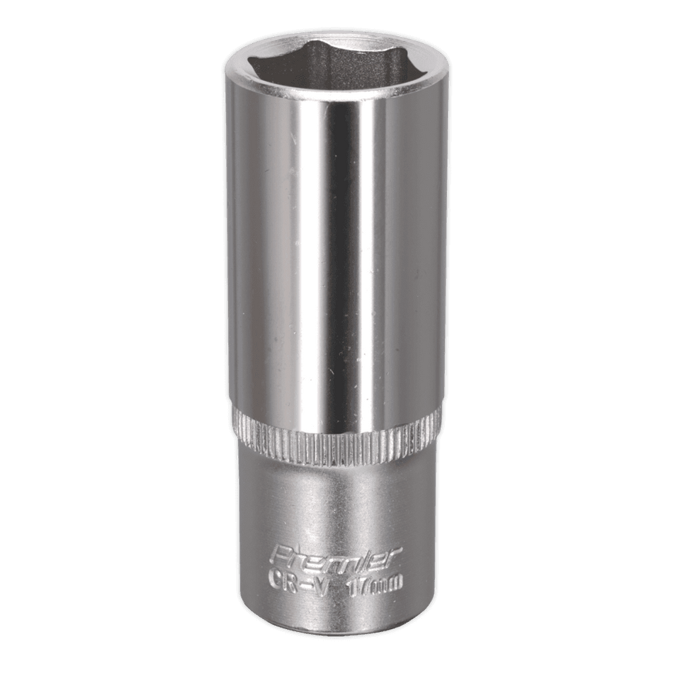 Sealey WallDrive Socket 17mm Deep 3/8"Sq Drive Model No-S3817D