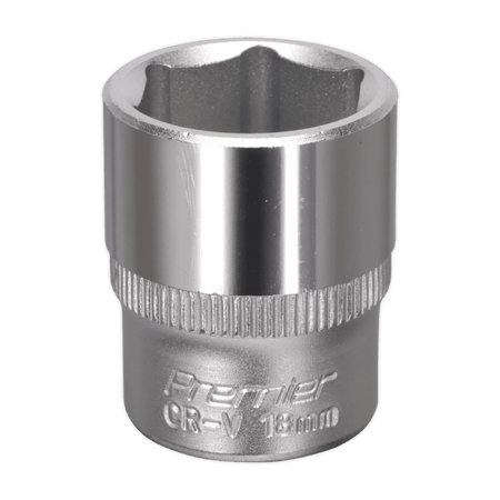 Sealey WallDrive Socket 18mm 3/8"Sq Drive Model No-S3818