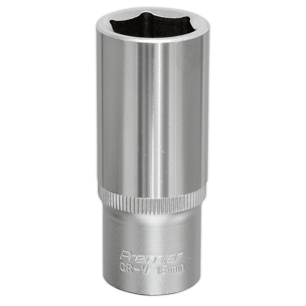 Sealey WallDrive Socket 18mm Deep 3/8"Sq Drive Model No-S3818D