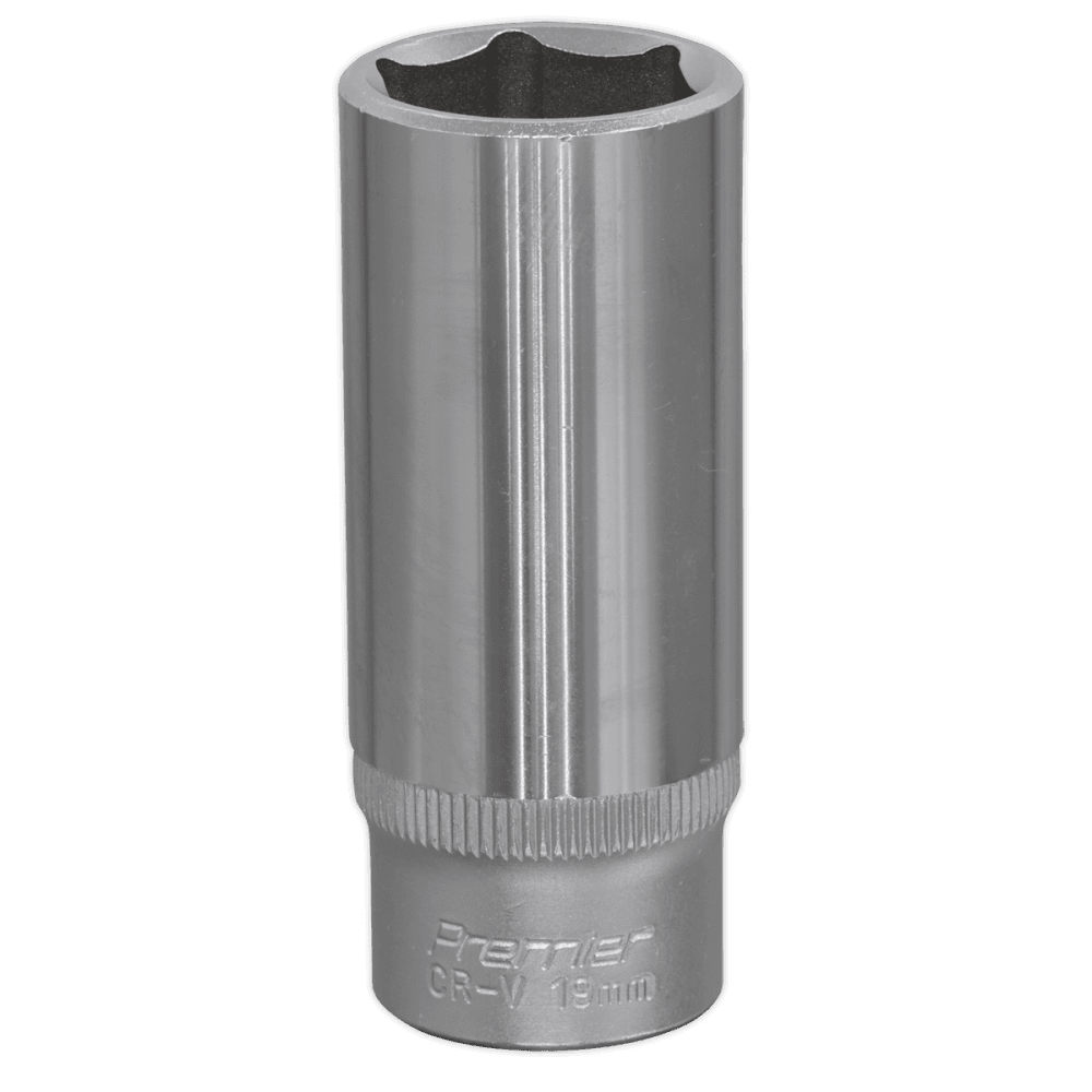 Sealey WallDrive Socket 19mm Deep 3/8"Sq Drive Model No-S3819D