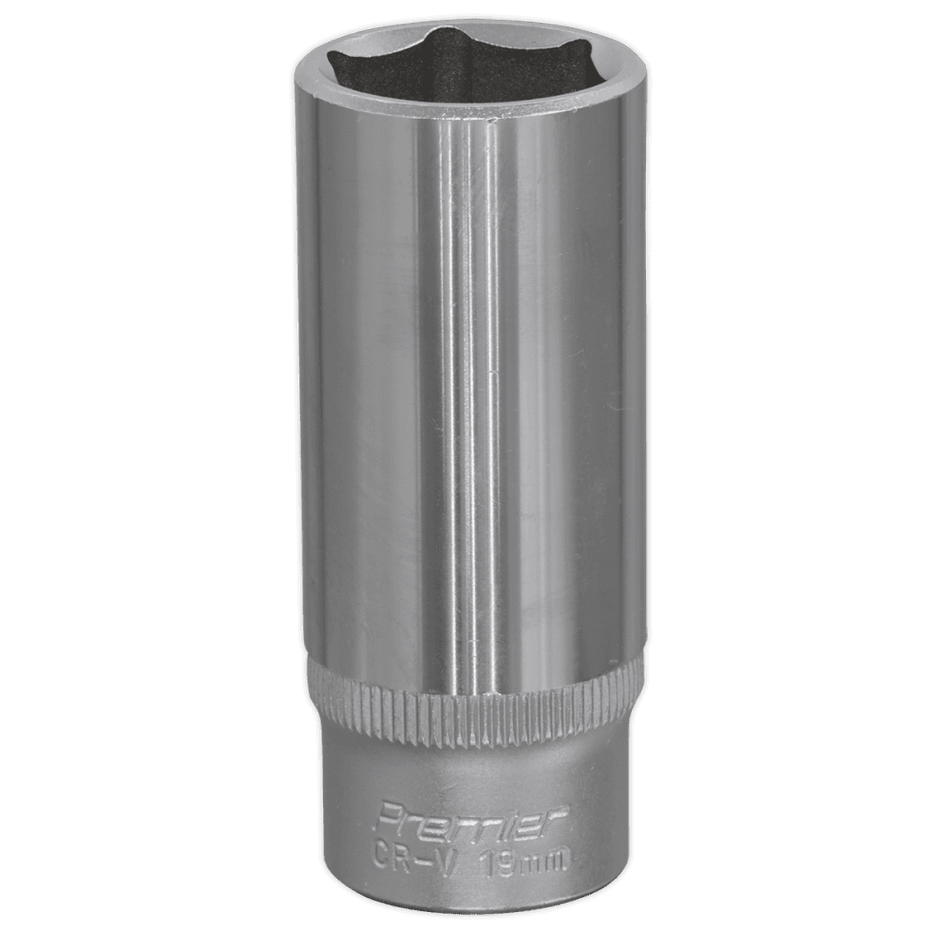 Sealey WallDrive Socket 19mm Deep 3/8"Sq Drive Model No-S3819D