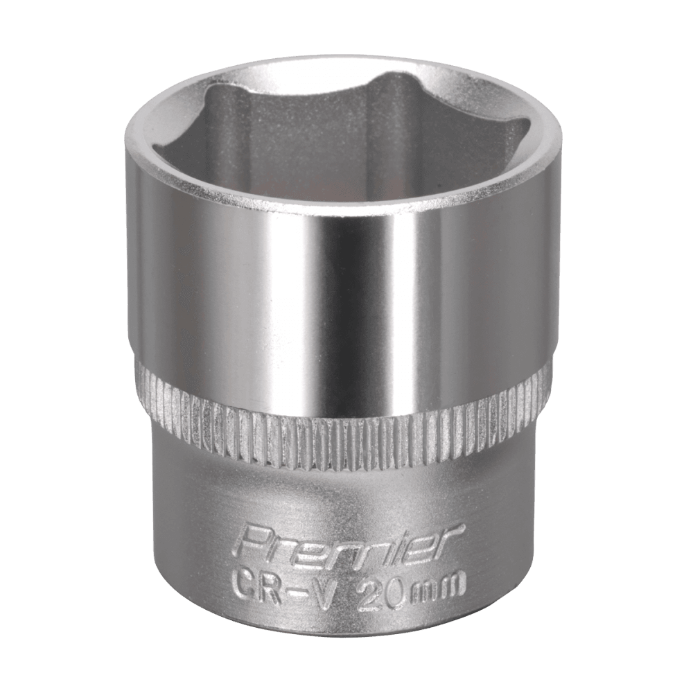 Sealey WallDrive Socket 20mm 3/8"Sq Drive Model No-S3820