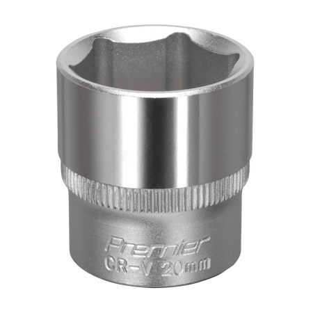 Sealey WallDrive Socket 20mm 3/8"Sq Drive Model No-S3820