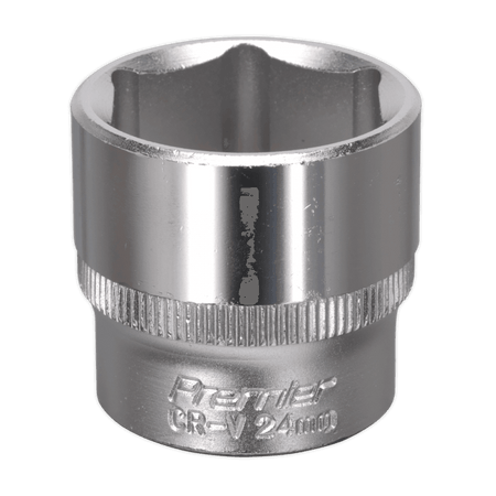 Sealey WallDrive Socket 24mm 3/8"Sq Drive Model No-S3824