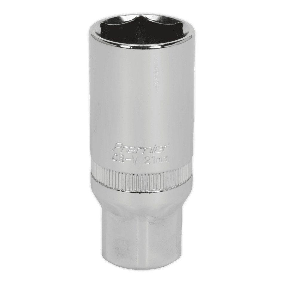 Sealey Spark Plug Socket 21mm 3/8"Sq Drive Model No-S38SP14