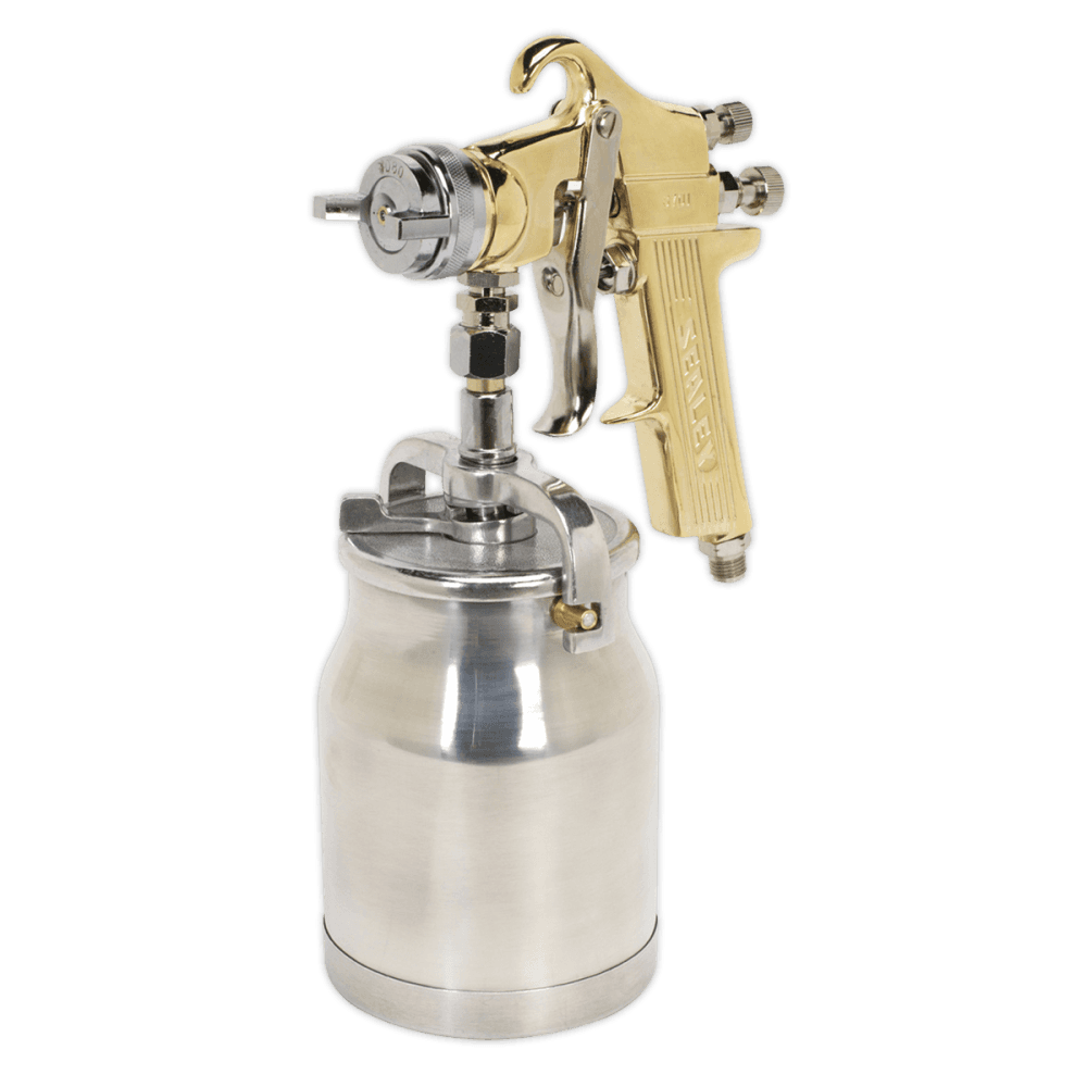 Sealey Spray Gun Professional Suction Feed 1.8mm Set-Up Model No-S701