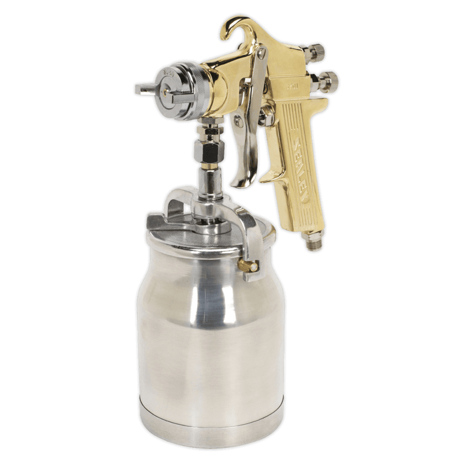 Sealey Spray Gun Professional Suction Feed 1.8mm Set-Up Model No-S701