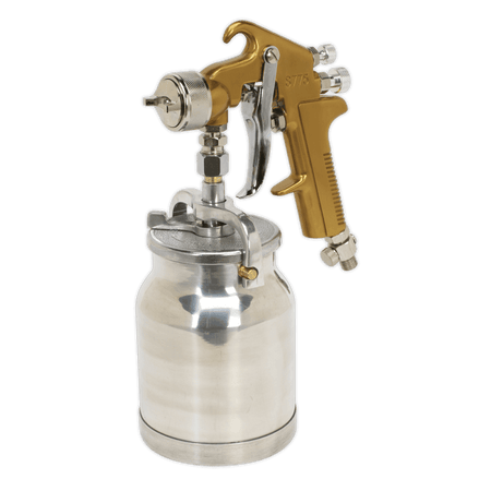 Sealey Spray Gun Suction Feed Siegen Brand 1.7mm Set-Up Model No-S775