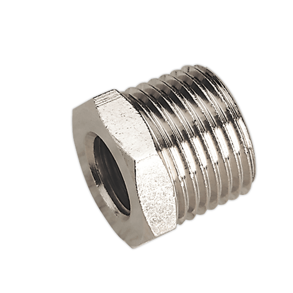 Sealey Adaptor 1/2"BSPT Male to 1/4"BSP Female Model No-SA1/1214F