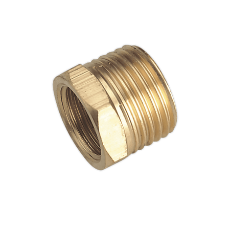 Sealey Adaptor 1/2"BSPT Male to 3/8"BSP Female Model No-SA1/1238F