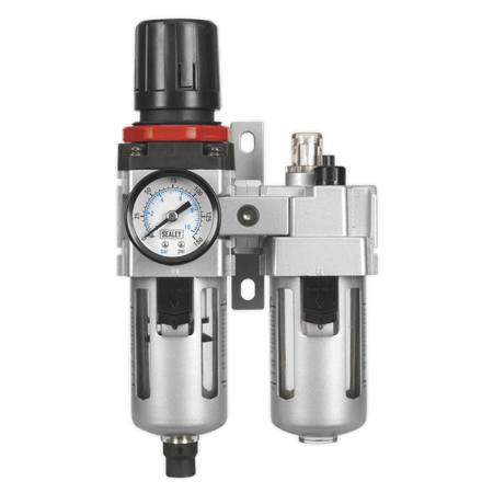 Sealey Air Filter/Regulator/Lubricator Heavy-Duty Model No-SA2001