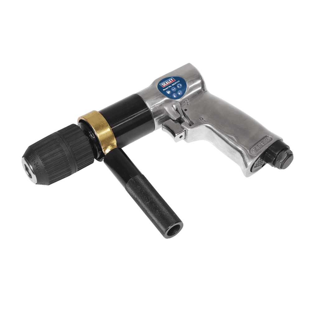 Sealey Air Drill 13mm 700rpm Reversible Keyless Chuck Model No-SA27