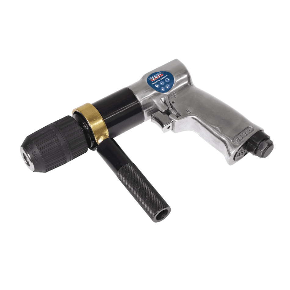 Sealey Air Drill 13mm 700rpm Reversible Keyless Chuck Model No-SA27