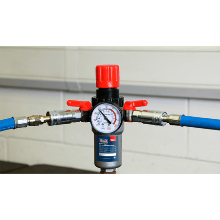 Sealey Air Filter/Regulator Heavy-Duty Model No-SA2FR