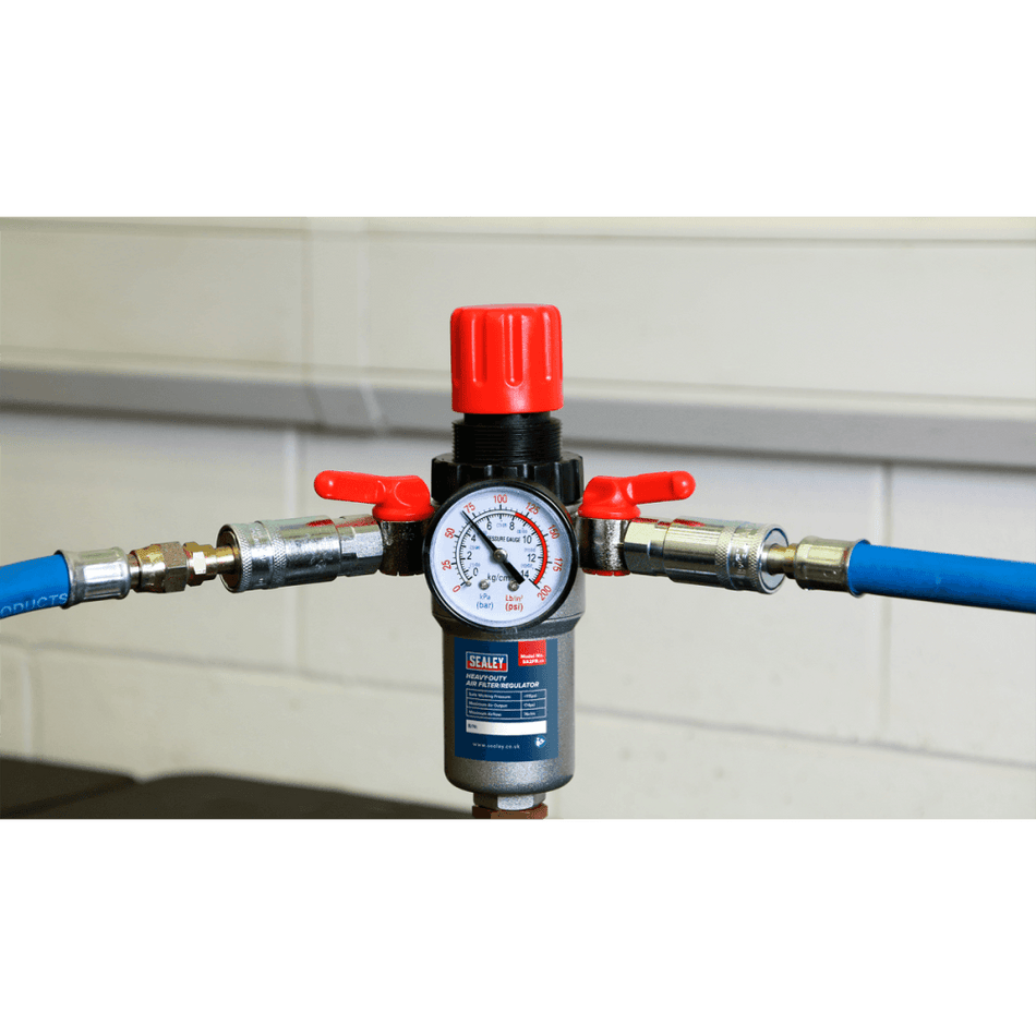 Sealey Air Filter/Regulator Heavy-Duty Model No-SA2FR