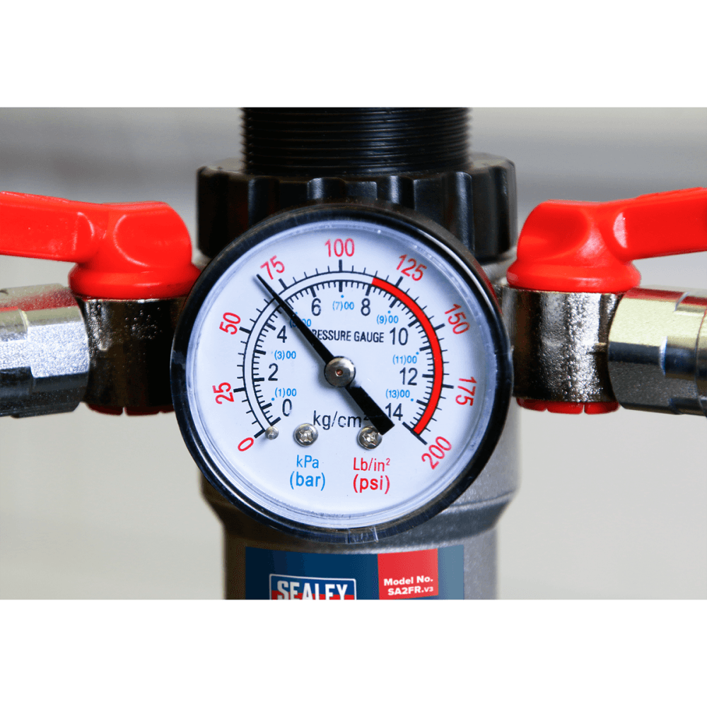 Sealey Air Filter/Regulator Heavy-Duty Model No-SA2FR