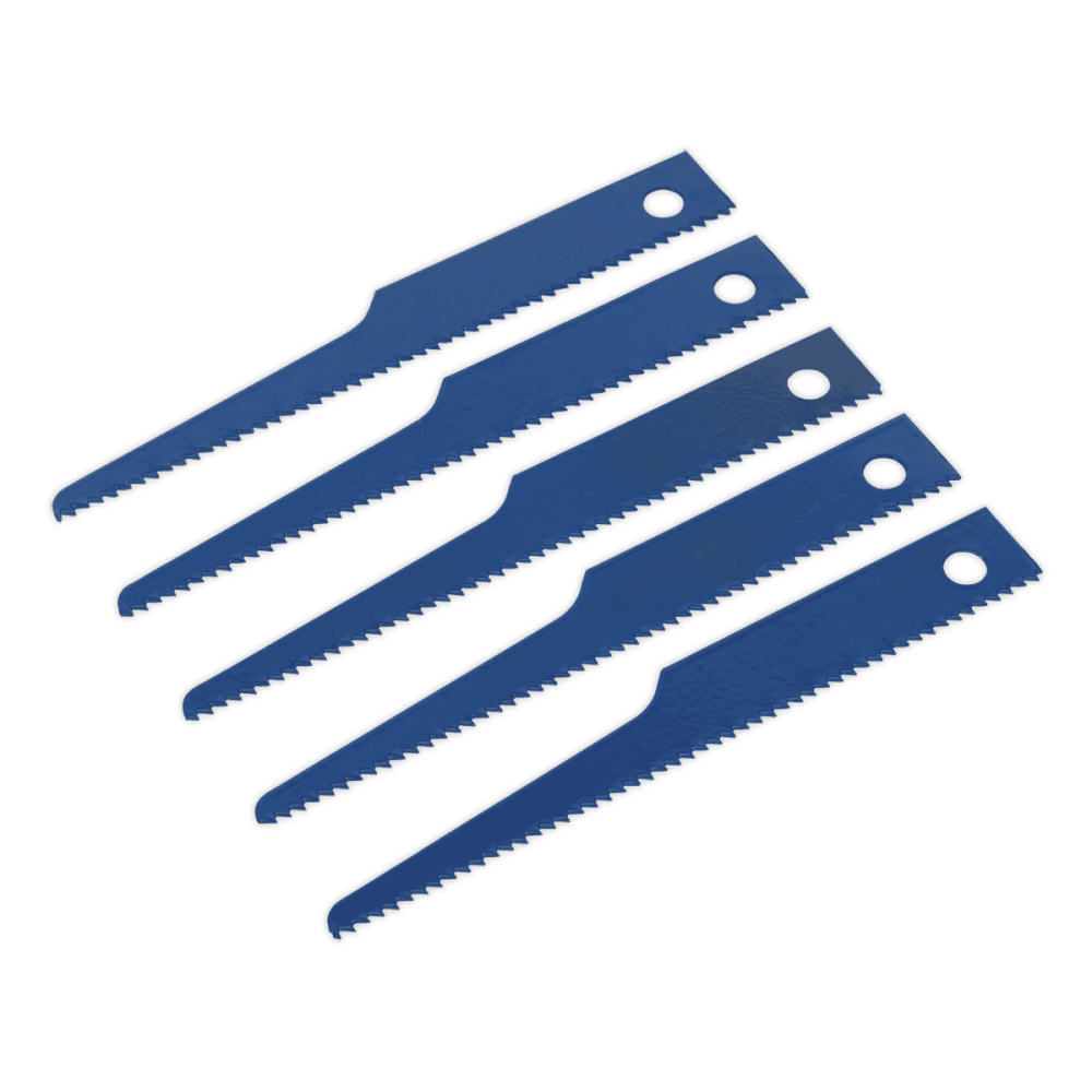 Sealey Air Saw Blade 14tpi Pack of 5 Model No-SA34/B14