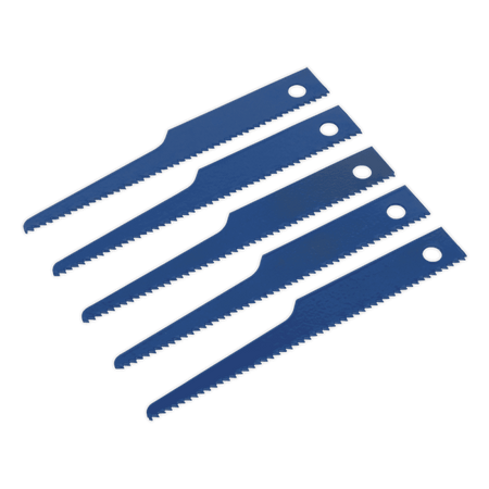 Sealey Air Saw Blade 14tpi Pack of 5 Model No-SA34/B14