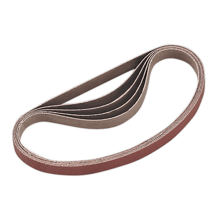 Sealey Sanding Belt 120Grit 10 x 330mm Pack of 5 Model No-SA35/B120G