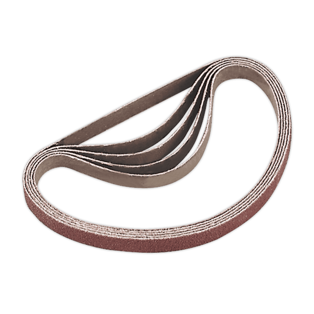 Sealey Sanding Belt 60Grit 10 x 330mm Pack of 5 Model No-SA35/B60G