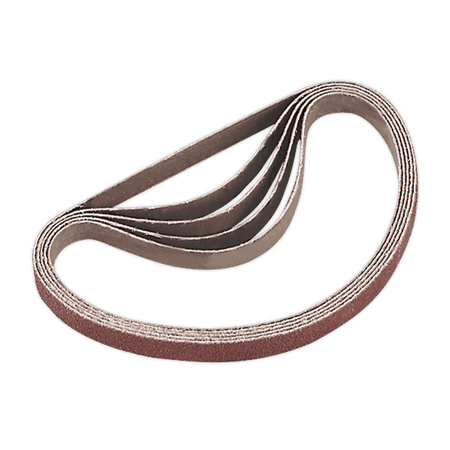 Sealey Sanding Belt 60Grit 10 x 330mm Pack of 5 Model No-SA35/B60G