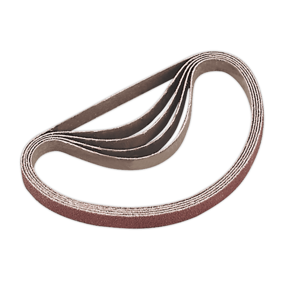 Sealey Sanding Belt 60Grit 10 x 330mm Pack of 5 Model No-SA35/B60G