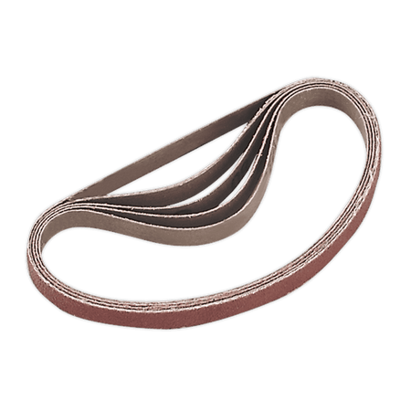 Sealey Sanding Belt 80Grit 10 x 330mm Pack of 5 Model No-SA35/B80G