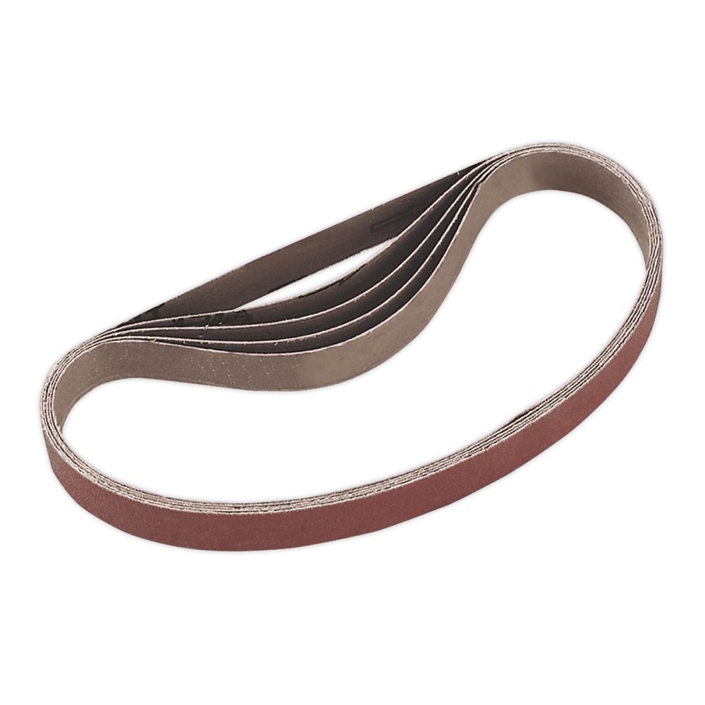 Sealey Sanding Belt 100Grit 20 x 520mm Pack of 5 Model No-SA355/B100G