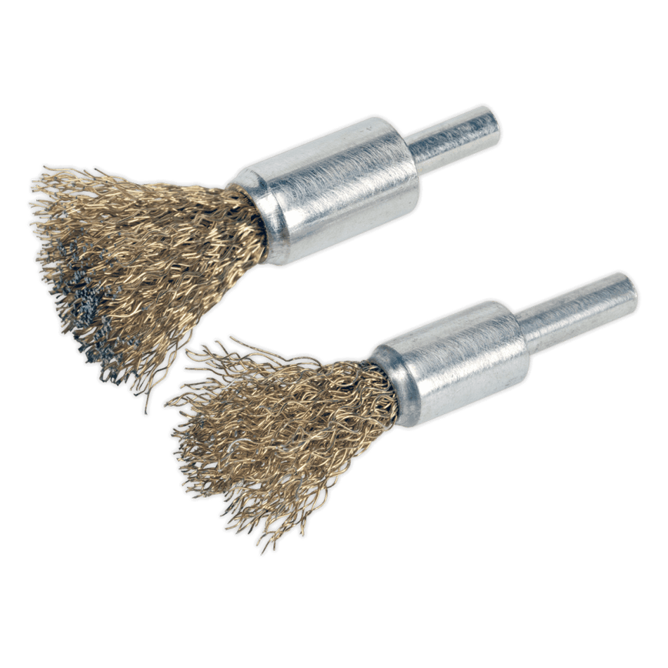 Sealey Decarbonising Brush Set 2pc Model No-VS1801
