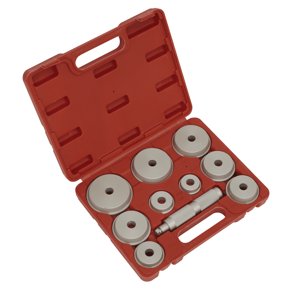 Sealey Bearing Race & Seal Driver Set 10pc - Aluminium Model No-VS703