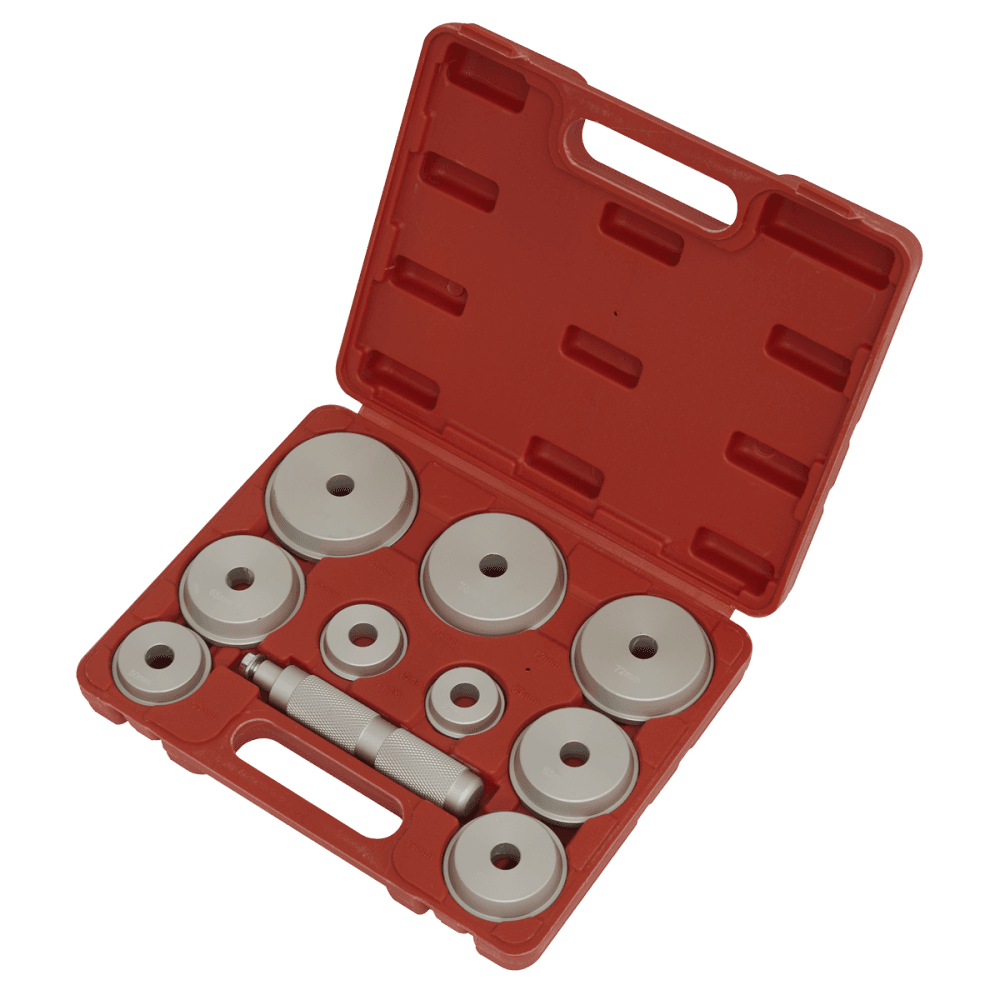 Sealey Bearing Race & Seal Driver Set 10pc - Aluminium Model No-VS703