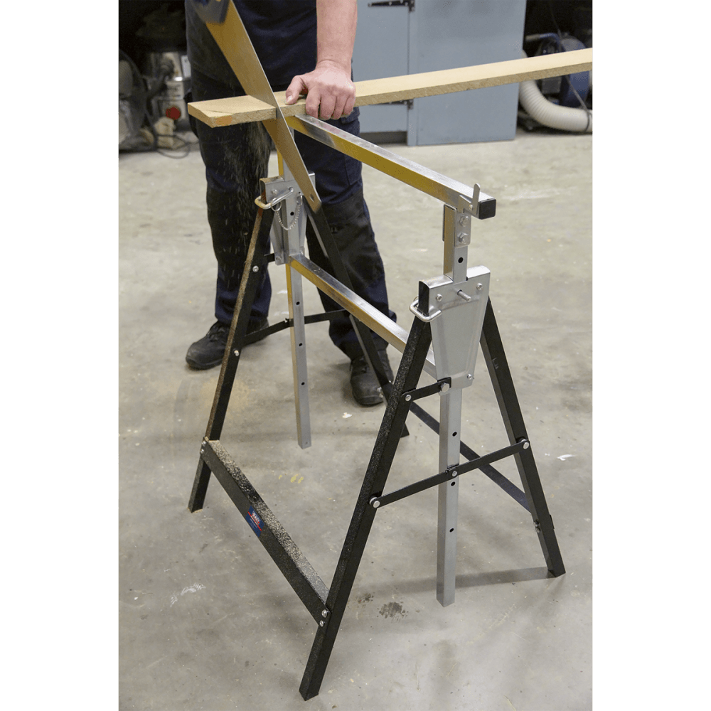 Sealey Fold Down Telescopic Trestle 200kg Capacity Model No-FDT3