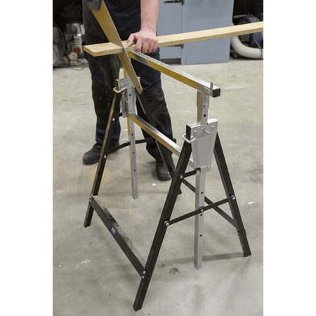Sealey Fold Down Telescopic Trestle 200kg Capacity Model No-FDT3