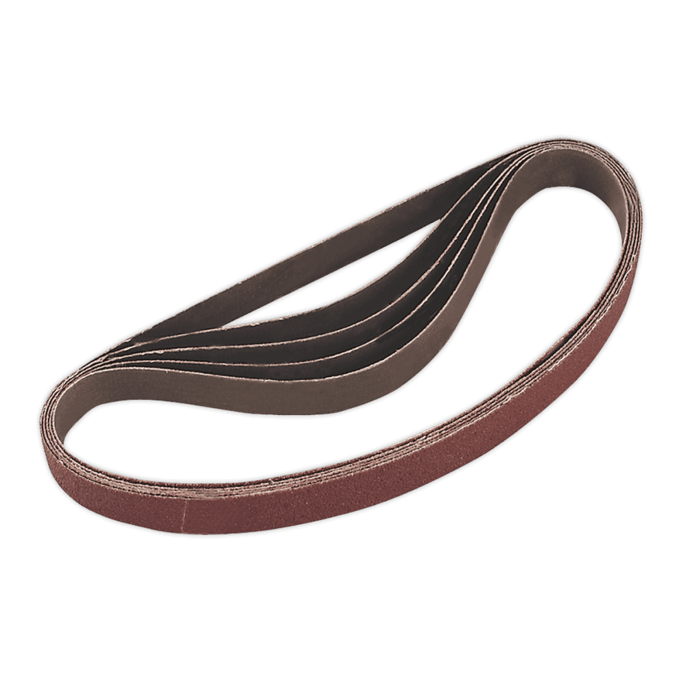 Sealey Sanding Belt 60Grit 20 x 520mm Pack of 5 Model No-SA355/B60G