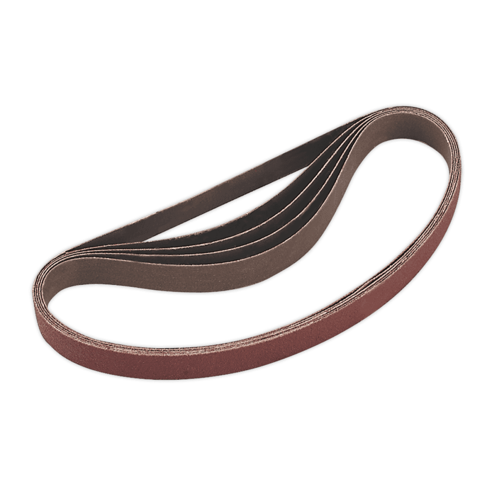 Sealey Sanding Belt 80Grit 20 x 520mm Pack of 5 Model No-SA355/B80G