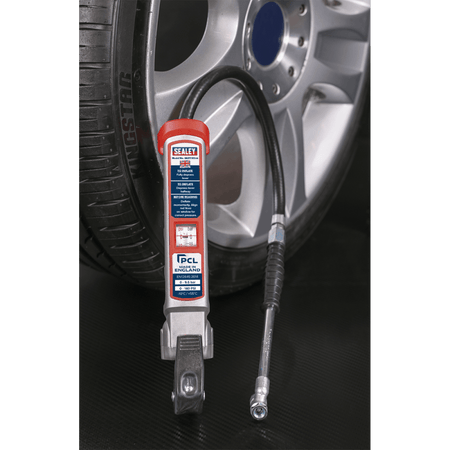Sealey Professional Tyre Inflator with Twin Push-On Connector Model No-SA37/93