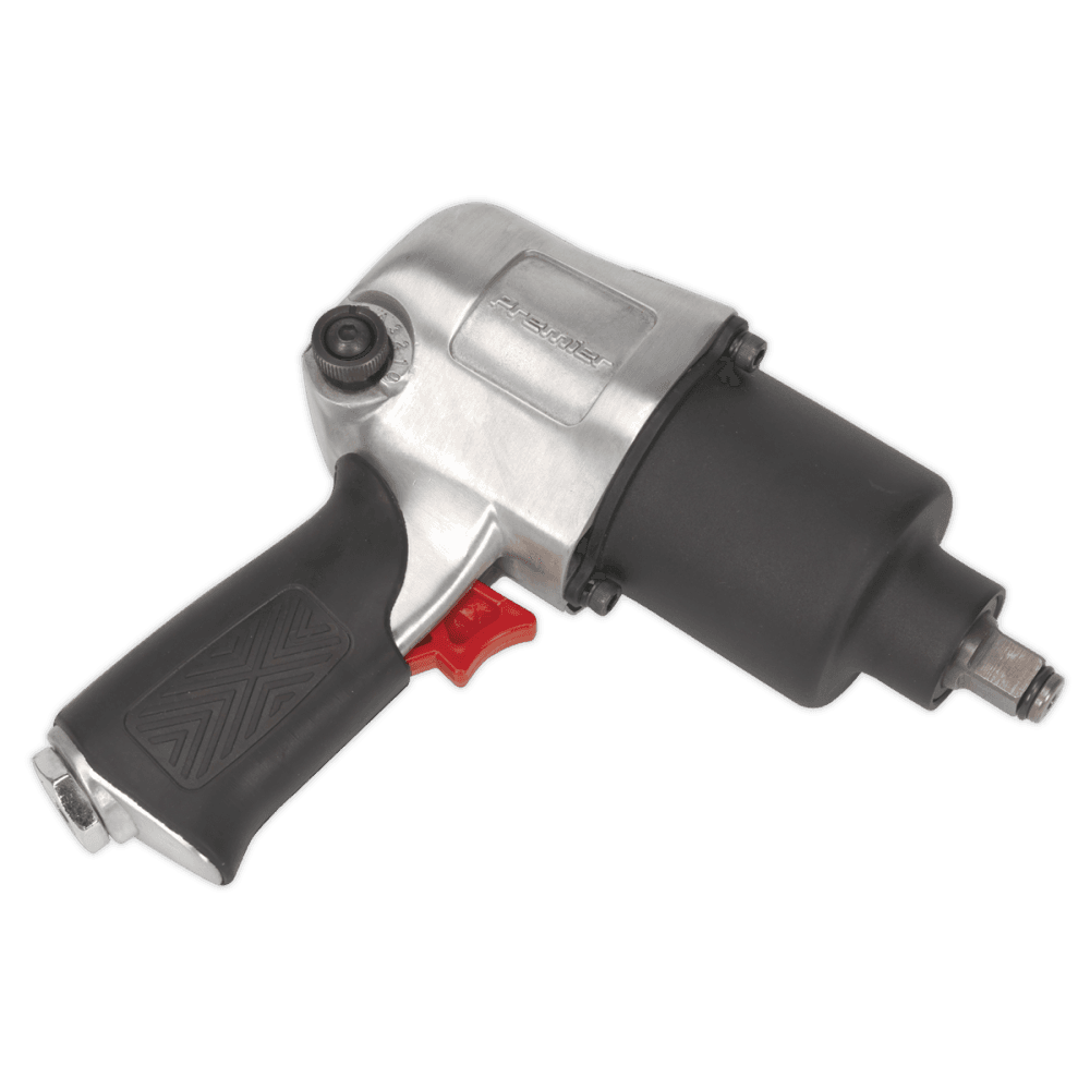 Sealey Air Impact Wrench 1/2"Sq Drive Twin Hammer Model No-SA602
