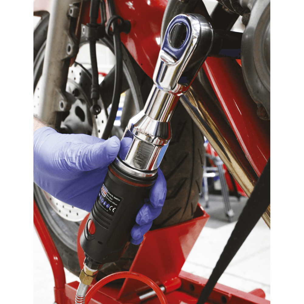 Sealey Air Ratchet Wrench 3/8"Sq Drive Premier Model No-SA607