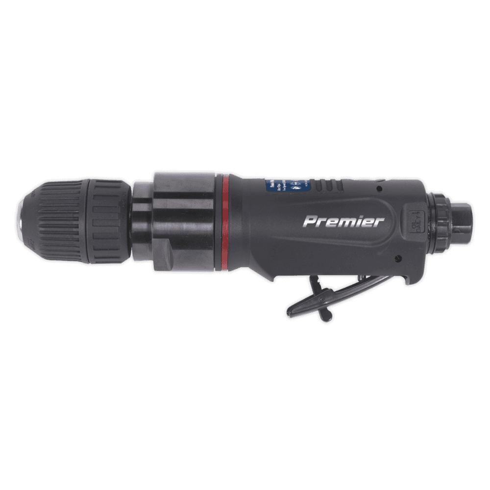 Sealey Air Drill Straight with 10mm Keyless Chuck Premier Model No-SA622
