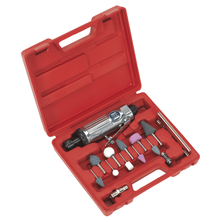 Sealey Air Die Grinder Kit 13pc Model No-SA67