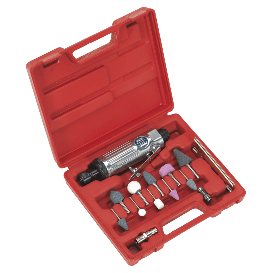 Sealey Air Die Grinder Kit 13pc Model No-SA67