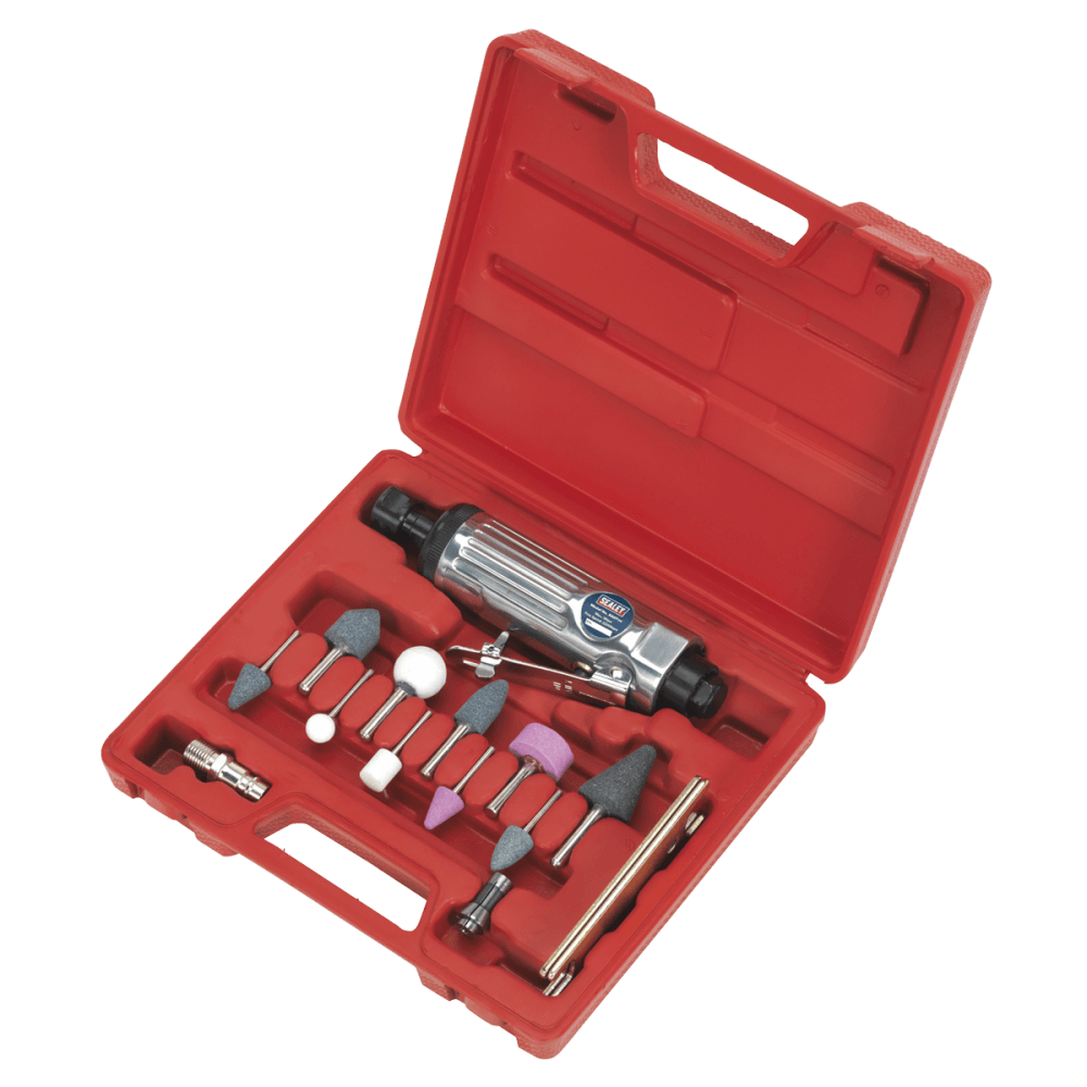 Sealey Air Die Grinder Kit 13pc Model No-SA67